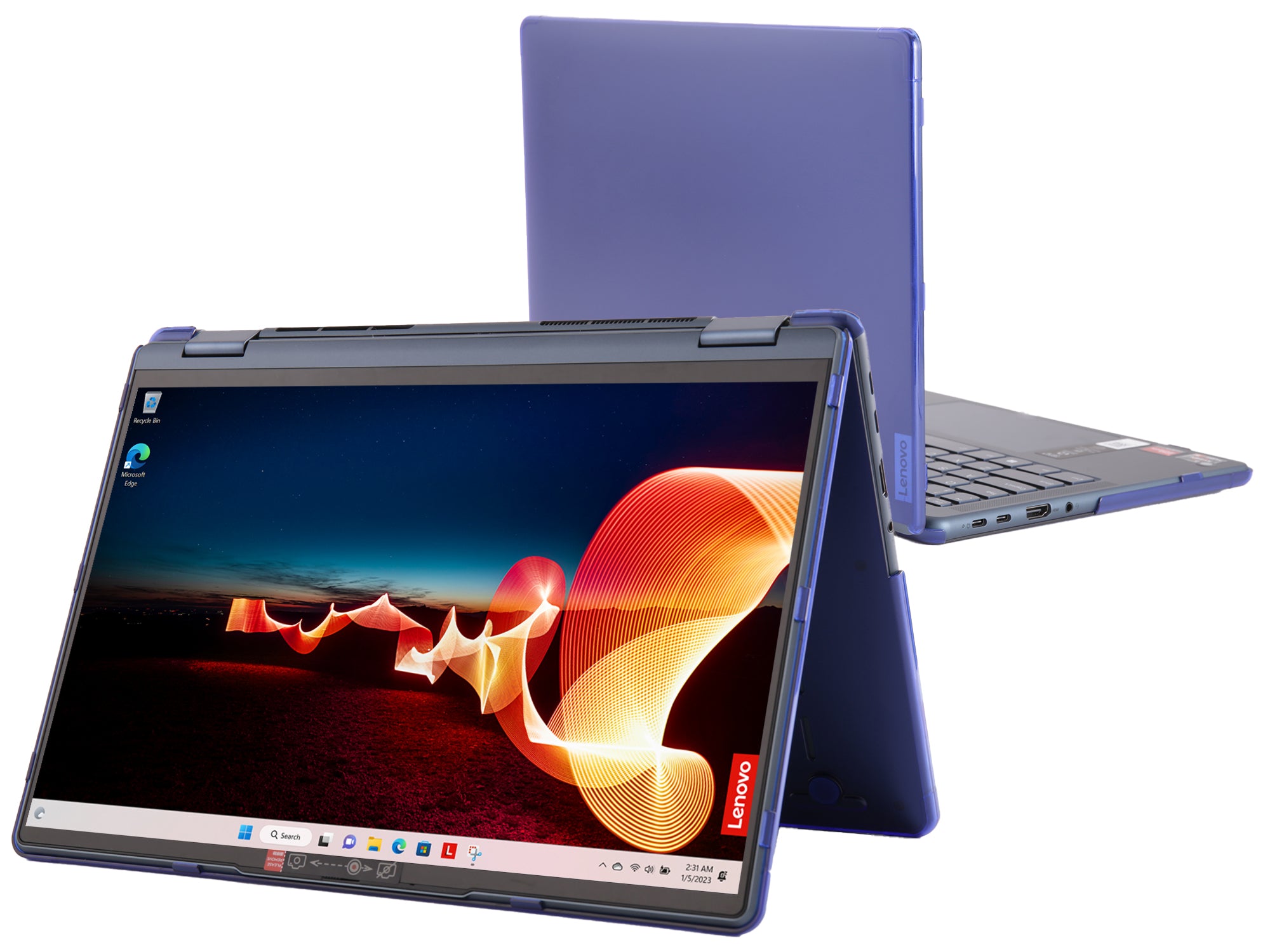 mCover case ONLY Compatible for 2022-2024 13.3" Lenovo Yoga 6 13ABR8 | 13ALC7 Series 2-in-1 Windows Notebook Computers (NOT Fitting Any Other Models)