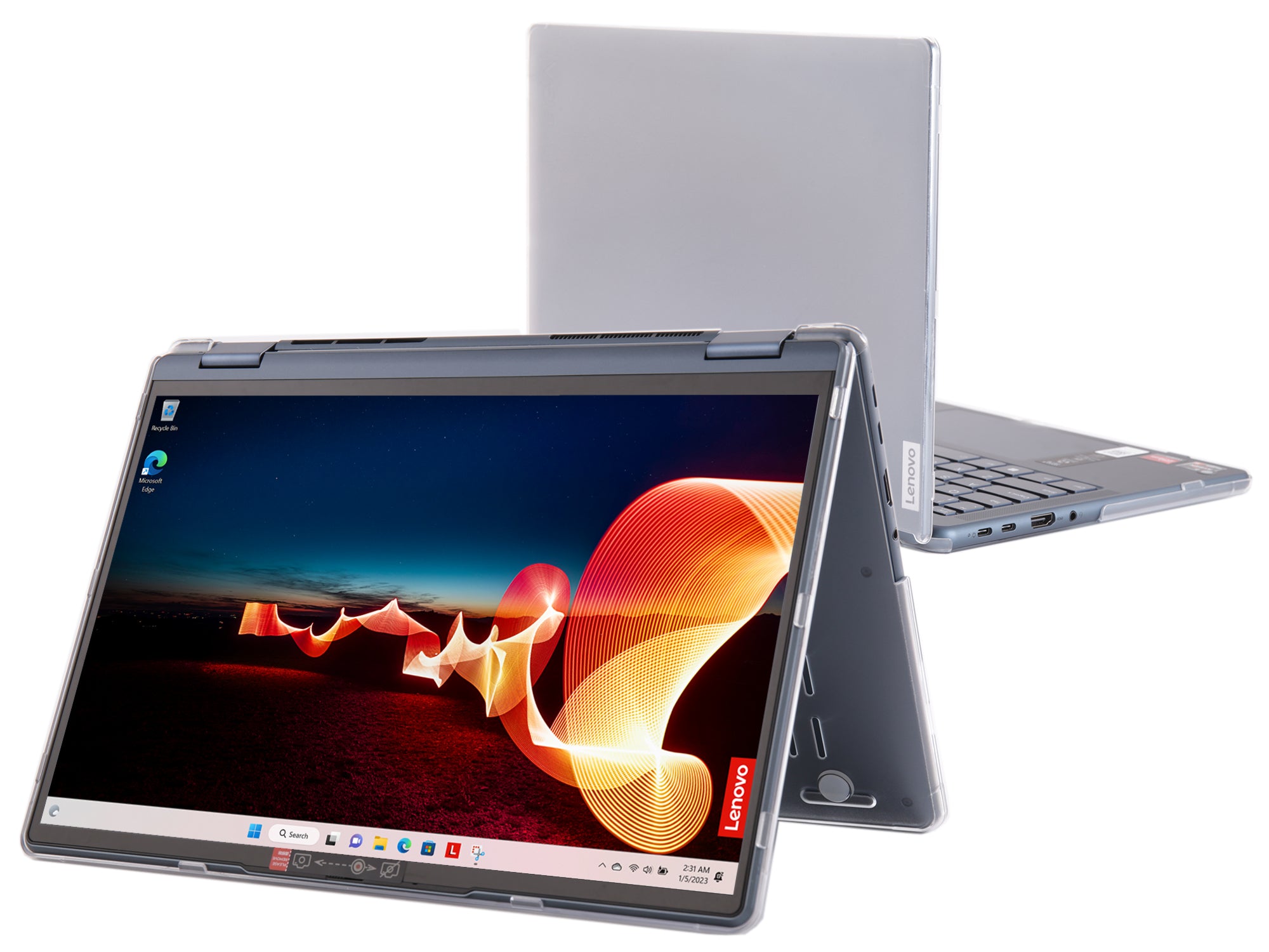 mCover case ONLY Compatible for 2022-2024 13.3" Lenovo Yoga 6 13ABR8 | 13ALC7 Series 2-in-1 Windows Notebook Computers (NOT Fitting Any Other Models)
