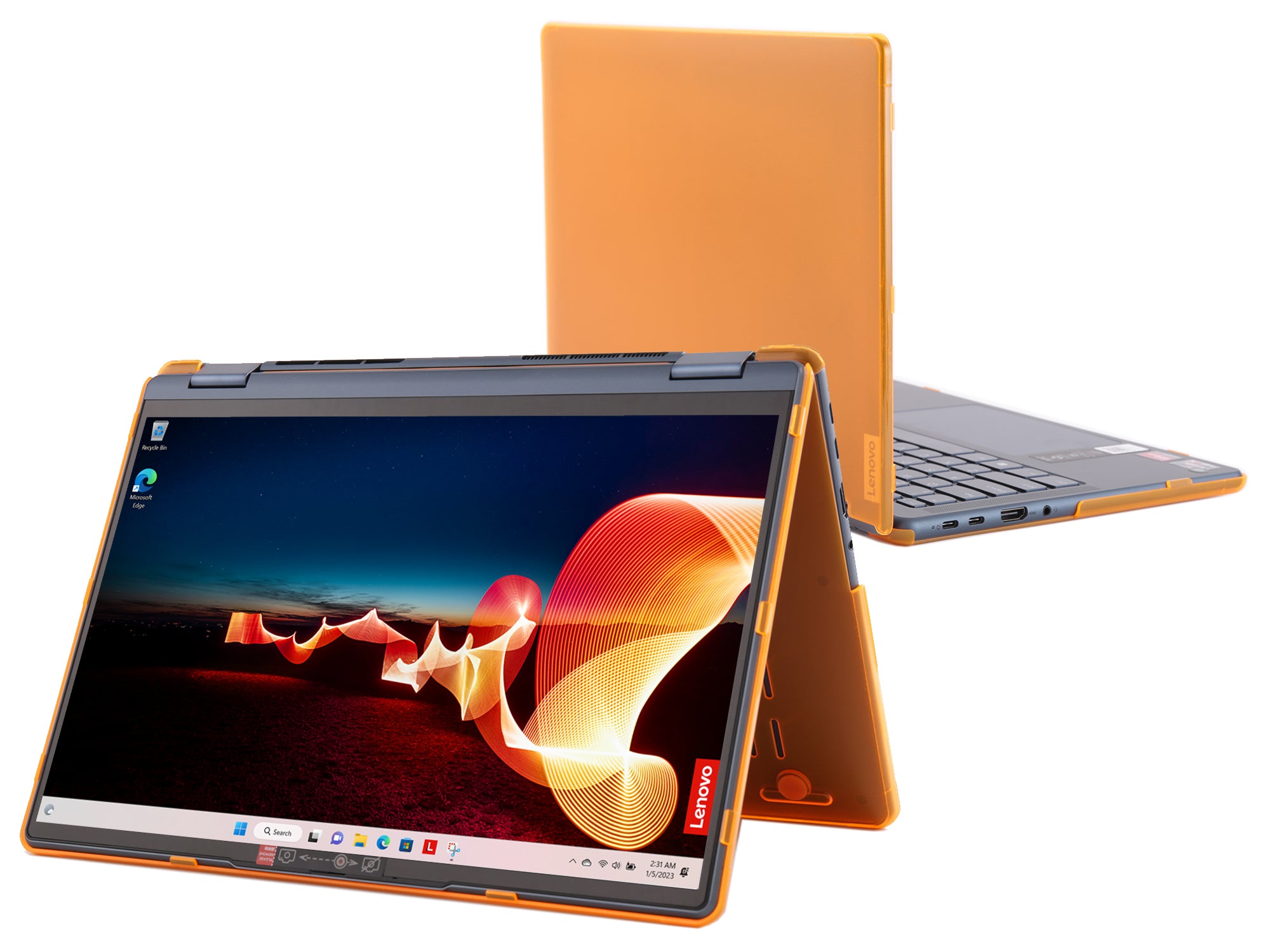 mCover case ONLY Compatible for 2022-2024 13.3" Lenovo Yoga 6 13ABR8 | 13ALC7 Series 2-in-1 Windows Notebook Computers (NOT Fitting Any Other Models)