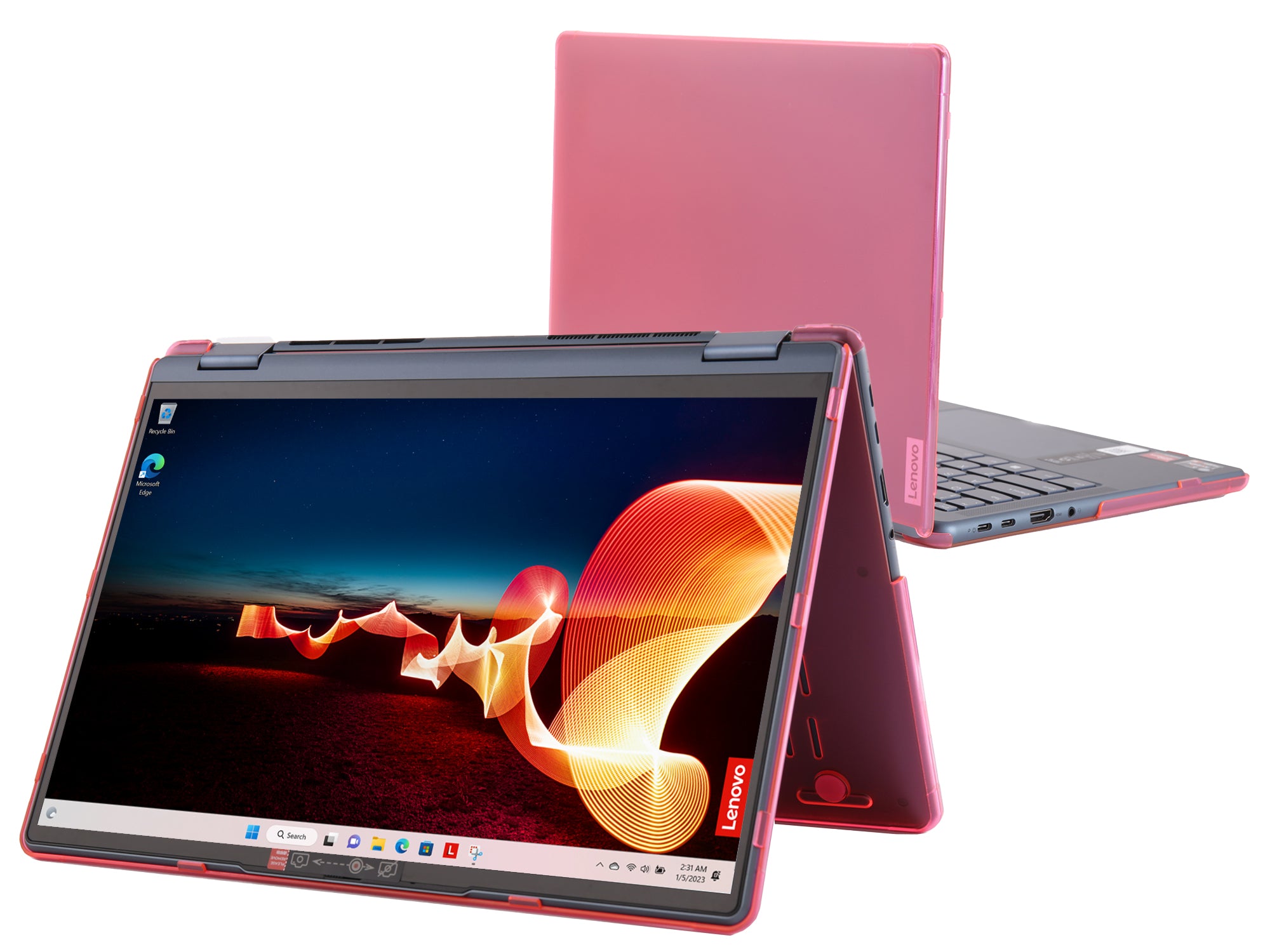mCover case ONLY Compatible for 2022-2024 13.3" Lenovo Yoga 6 13ABR8 | 13ALC7 Series 2-in-1 Windows Notebook Computers (NOT Fitting Any Other Models)