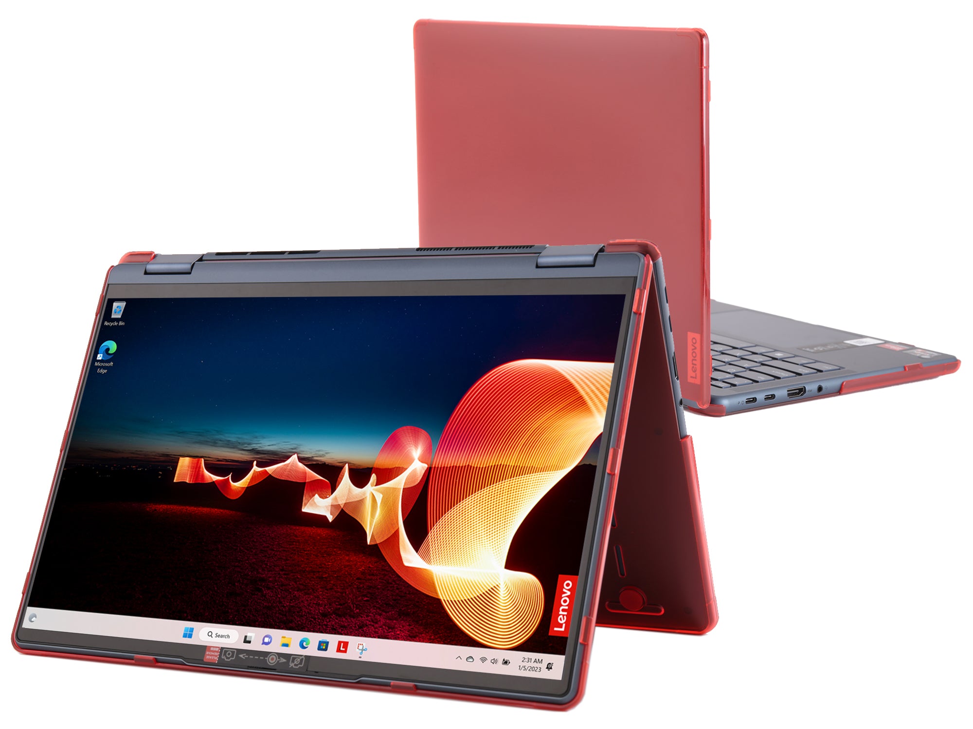 mCover case ONLY Compatible for 2022-2024 13.3" Lenovo Yoga 6 13ABR8 | 13ALC7 Series 2-in-1 Windows Notebook Computers (NOT Fitting Any Other Models)