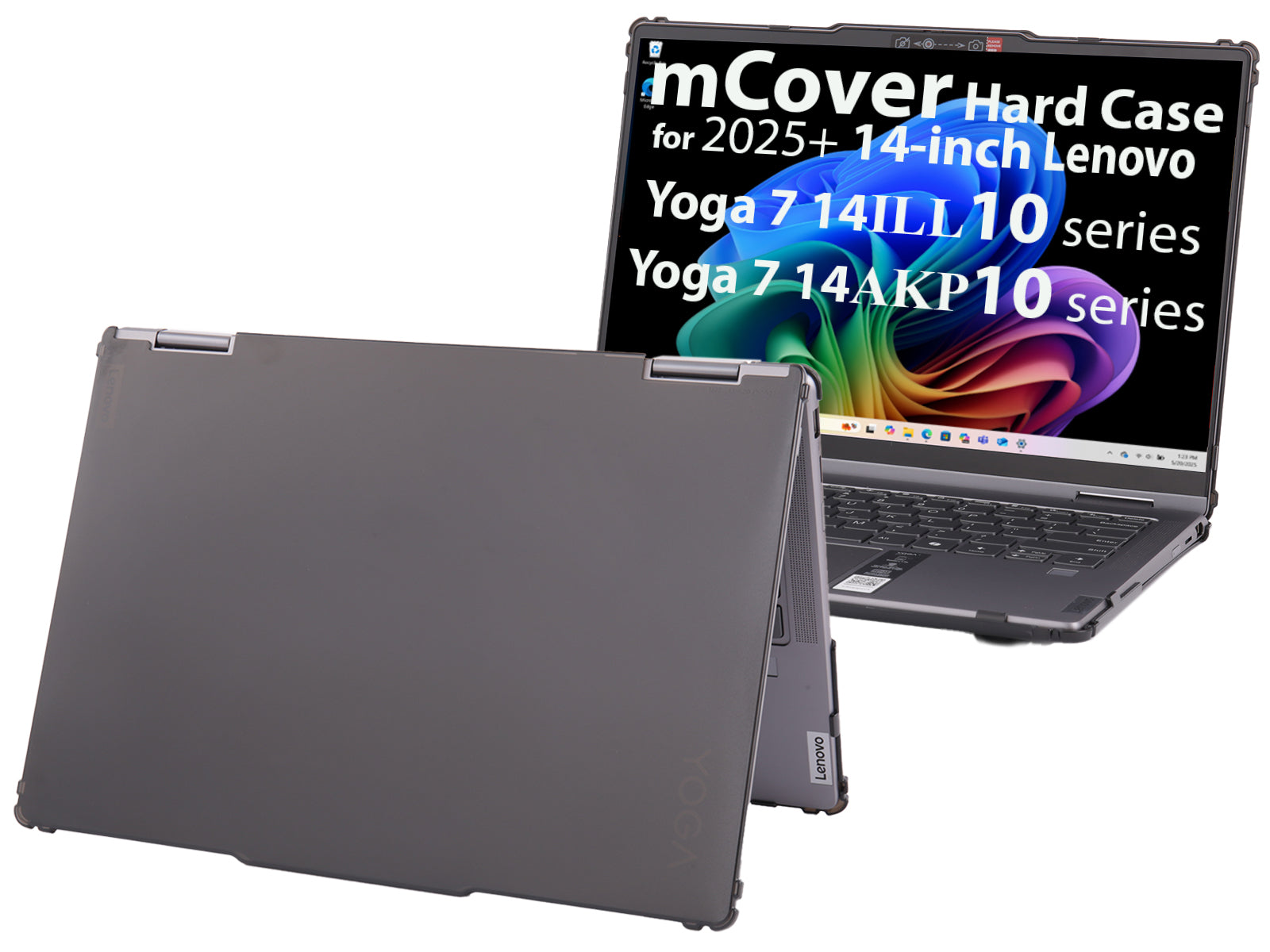 mCover case ONLY Compatible for 2025~2026 14-inch Lenovo Yoga 7 2-in-1 14ILL10 | 14AKP10 Series Windows Notebook Computers (NOT Fitting Any Other Models)
