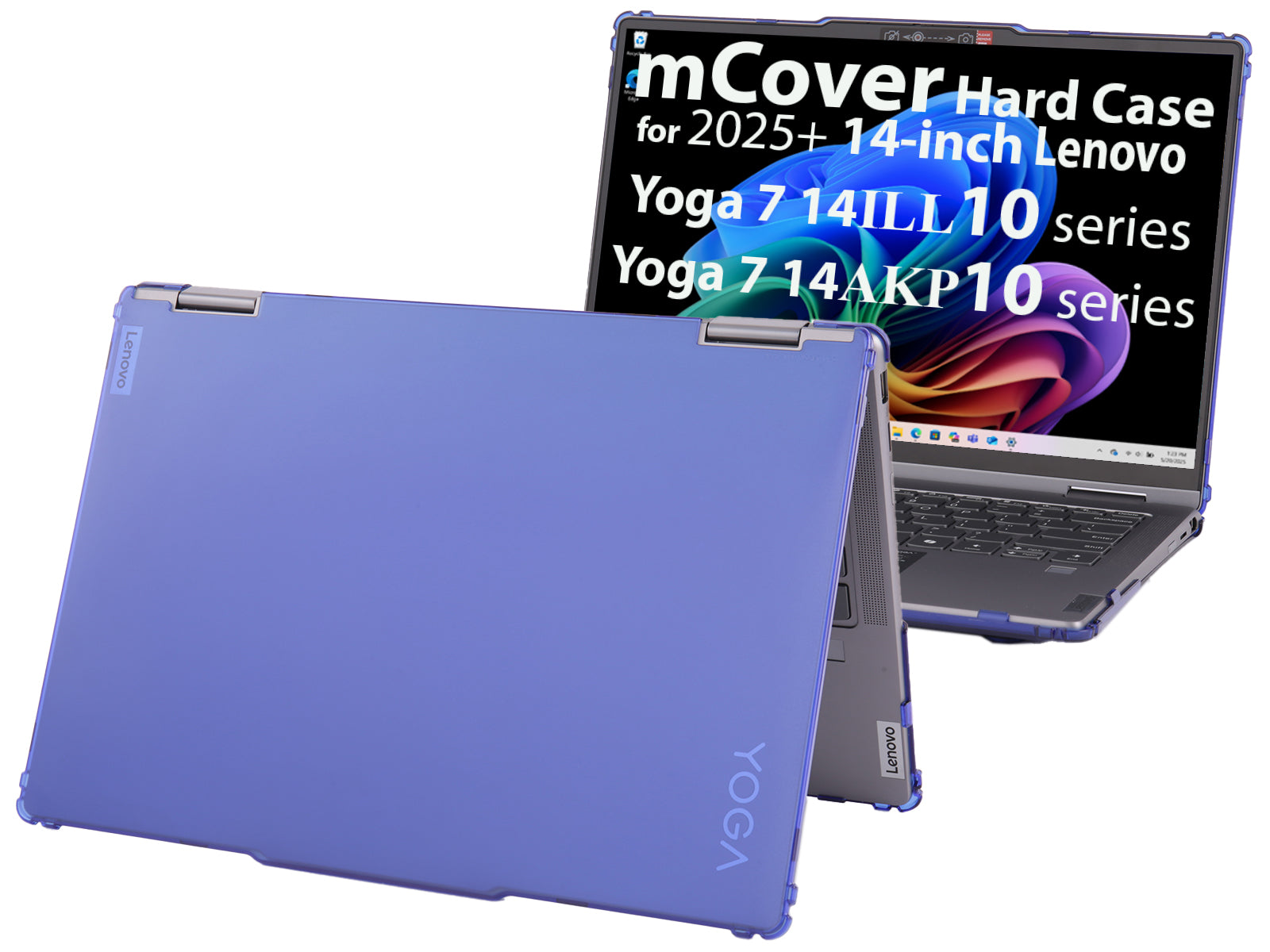 mCover case ONLY Compatible for 2025~2026 14-inch Lenovo Yoga 7 2-in-1 14ILL10 | 14AKP10 Series Windows Notebook Computers (NOT Fitting Any Other Models)