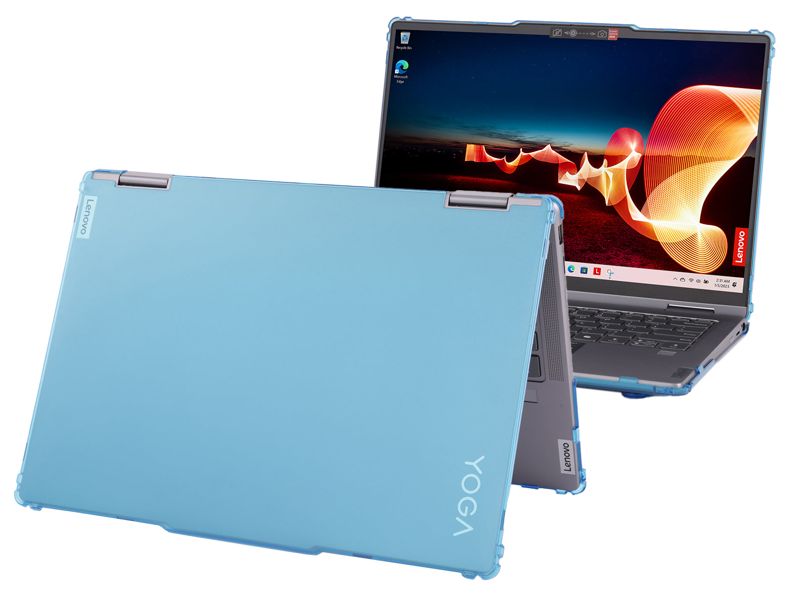 mCover case ONLY Compatible for 2023-2025 14" Lenovo Yoga 7 14IRL8 | 14IML9 | 14AHP9 Series 2-in-1 Windows Notebook Computers (NOT Fitting Any Other Models)