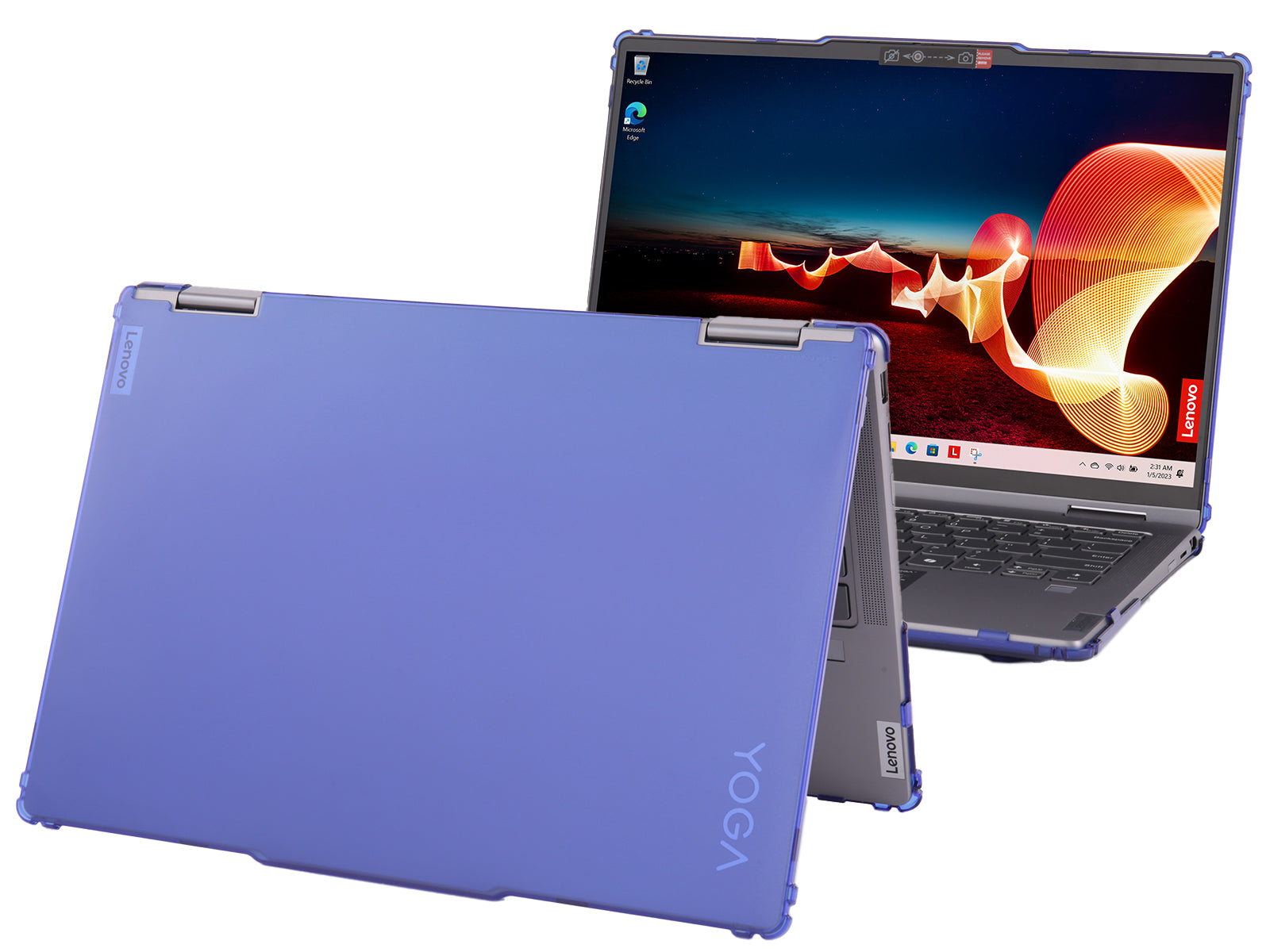 mCover case ONLY Compatible for 2023-2025 14" Lenovo Yoga 7 14IRL8 | 14IML9 | 14AHP9 Series 2-in-1 Windows Notebook Computers (NOT Fitting Any Other Models)