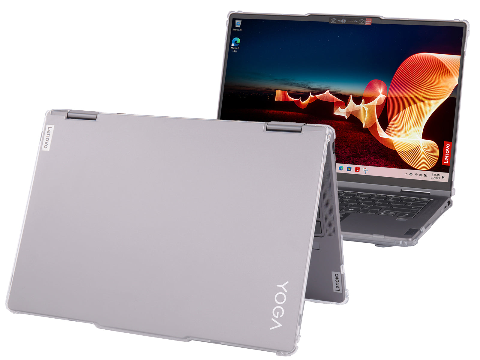 mCover case ONLY Compatible for 2023-2025 14" Lenovo Yoga 7 14IRL8 | 14IML9 | 14AHP9 Series 2-in-1 Windows Notebook Computers (NOT Fitting Any Other Models)