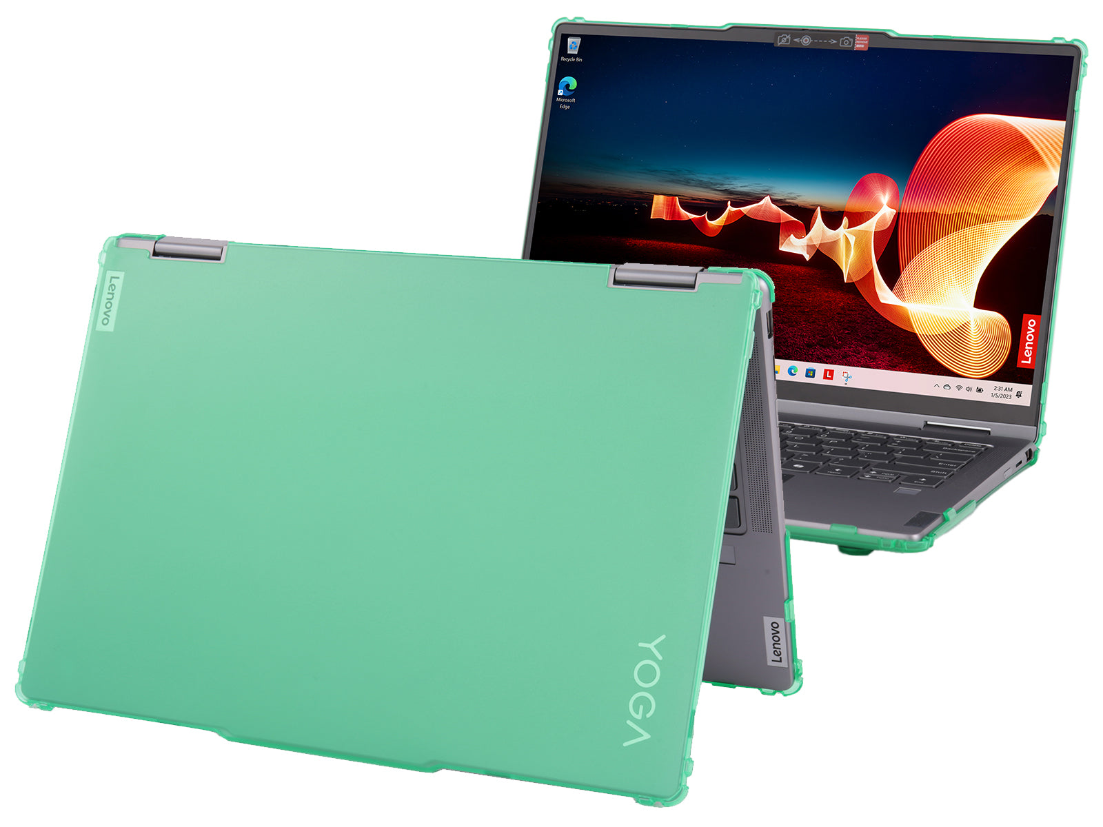 mCover case ONLY Compatible for 2023-2025 14" Lenovo Yoga 7 14IRL8 | 14IML9 | 14AHP9 Series 2-in-1 Windows Notebook Computers (NOT Fitting Any Other Models)