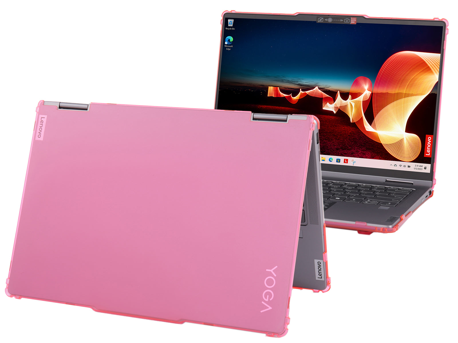 mCover case ONLY Compatible for 2023-2025 14" Lenovo Yoga 7 14IRL8 | 14IML9 | 14AHP9 Series 2-in-1 Windows Notebook Computers (NOT Fitting Any Other Models)