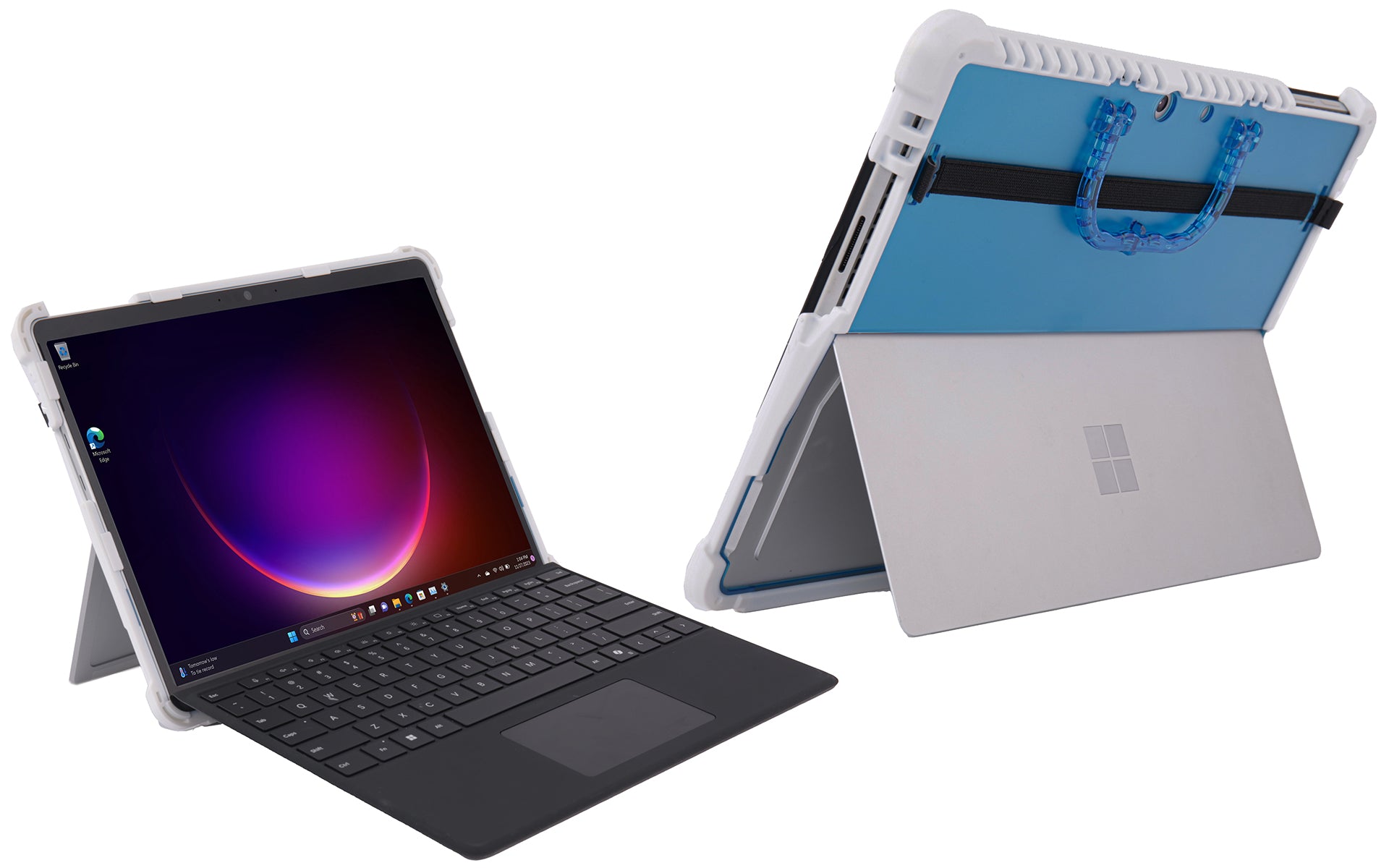 mCover Hybrid Case ONLY Compatible for 2022-2025 13" Microsoft Surface Pro 9/10 / 11 Tablet Windows PC (NOT Fitting Other Surface Tablet Models)