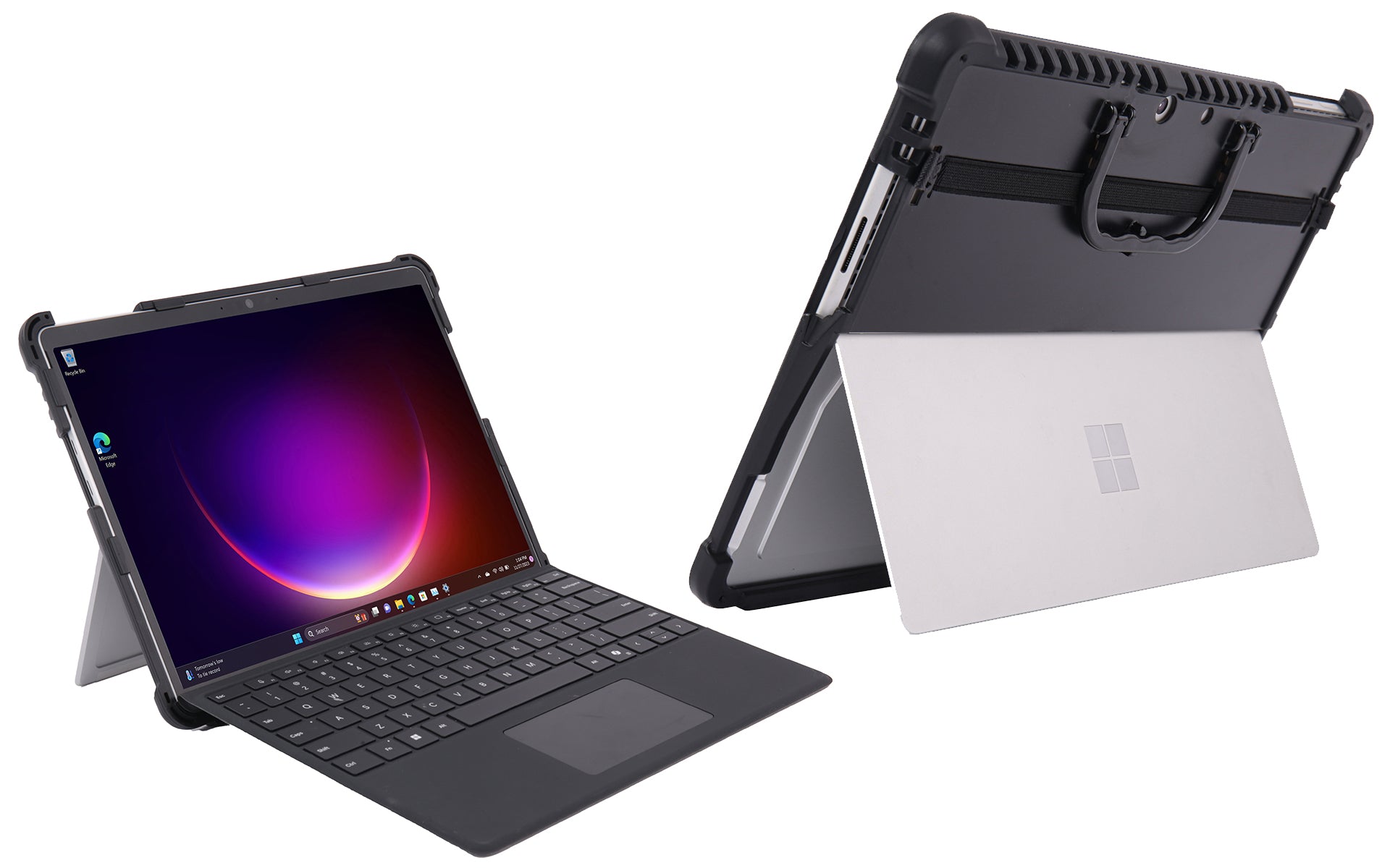 mCover Hybrid Case ONLY Compatible for 2022-2025 13" Microsoft Surface Pro 9/10 / 11 Tablet Windows PC (NOT Fitting Other Surface Tablet Models)