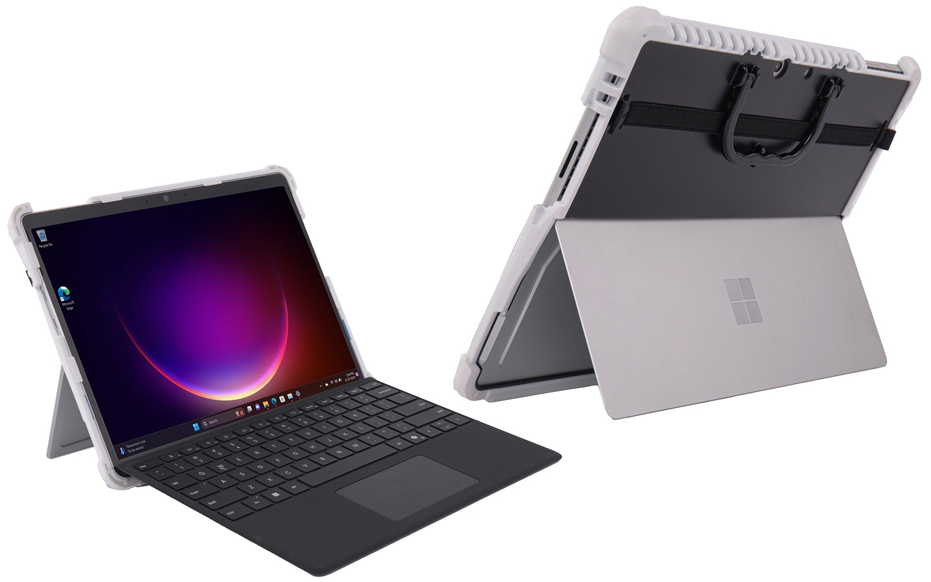 mCover Hybrid Case ONLY Compatible for 2022-2025 13" Microsoft Surface Pro 9/10 / 11 Tablet Windows PC (NOT Fitting Other Surface Tablet Models)