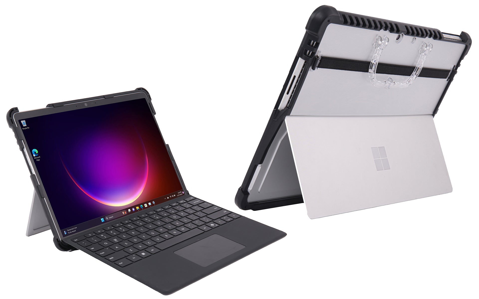 mCover Hybrid Case ONLY Compatible for 2022-2025 13" Microsoft Surface Pro 9/10 / 11 Tablet Windows PC (NOT Fitting Other Surface Tablet Models)