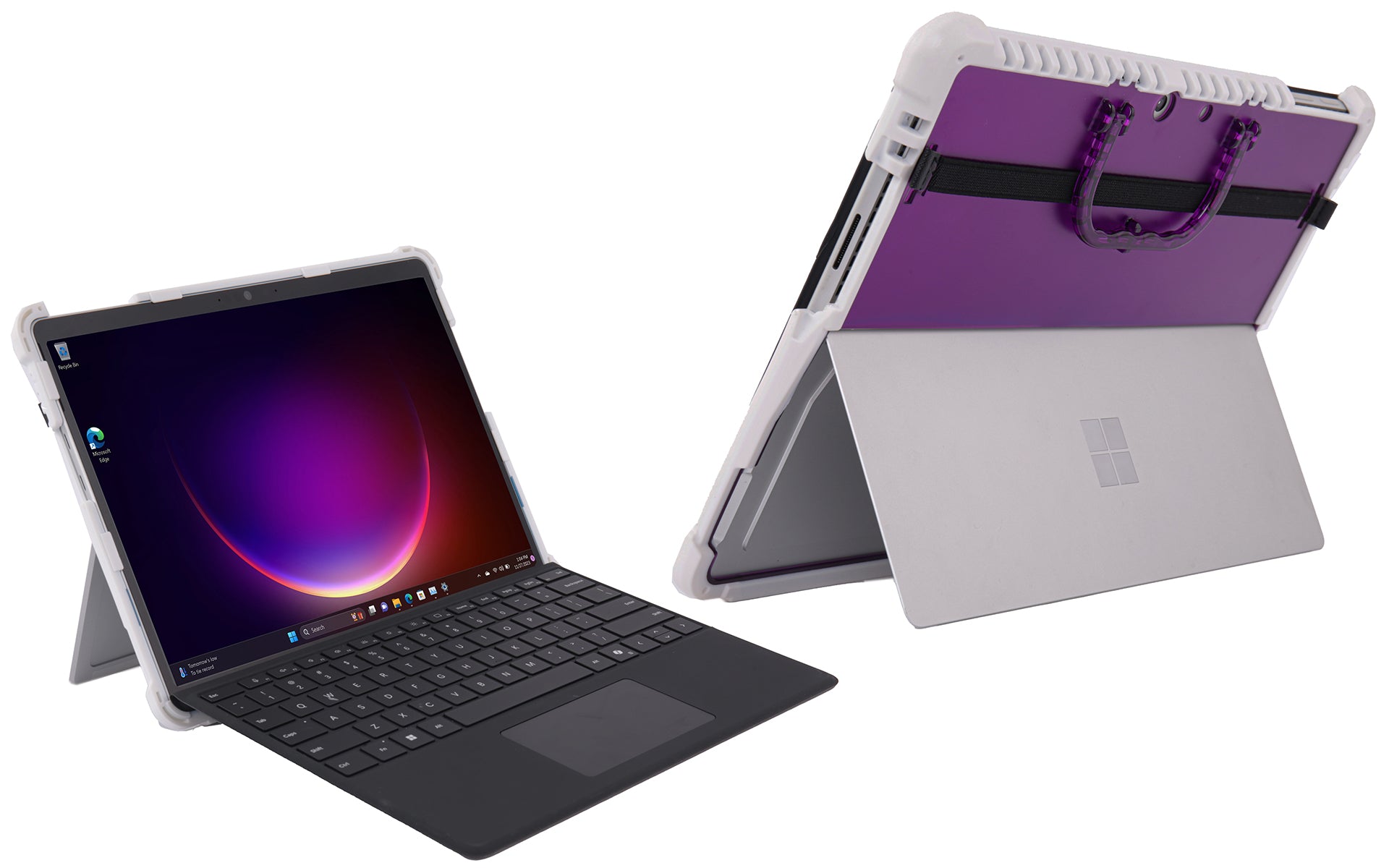 mCover Hybrid Case ONLY Compatible for 2022-2025 13" Microsoft Surface Pro 9/10 / 11 Tablet Windows PC (NOT Fitting Other Surface Tablet Models)