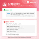 mCover Hard Shell Case Compatible ONLY with 2021 15.6-inch Dell Latitude 3510 Series ( 🛑 NOT Fitting Any Other Dell Models ) Laptop Computers