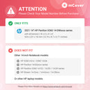 mCover Hard Shell Case Compatible with 2021 14" HP Pavilion x360 14-DWxxxx Series (NOT Compatible with Other HP Pavilion Series) Convertible laptops ( HP-PAVILION-x360-14-DW