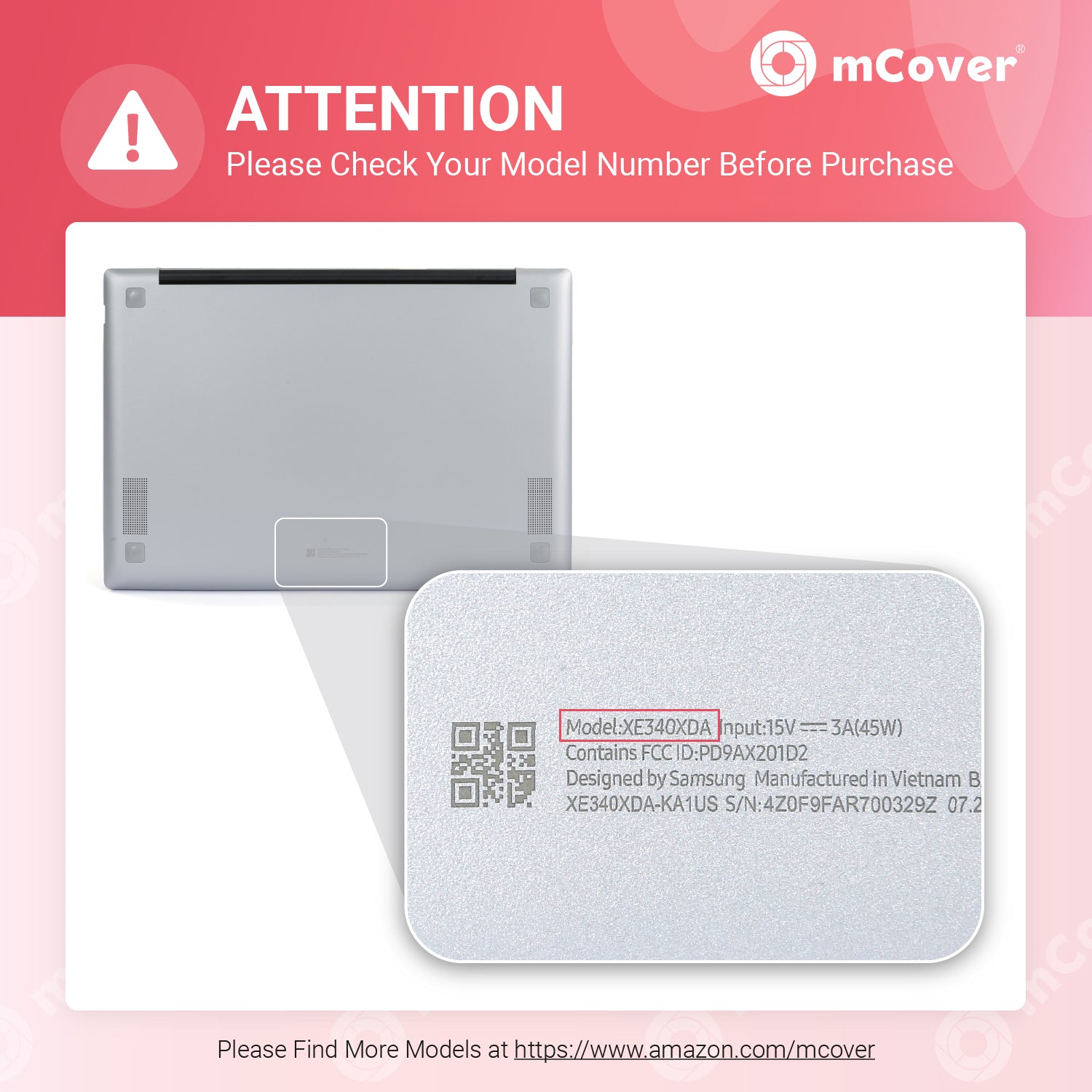 mCover Case Compatible for 2021~2022 14" Samsung Galaxy Chromebook Go XE340XDA XE345XDA Series Laptop Computers ONLY (NOT Fitting Any Other Samsung Models)
