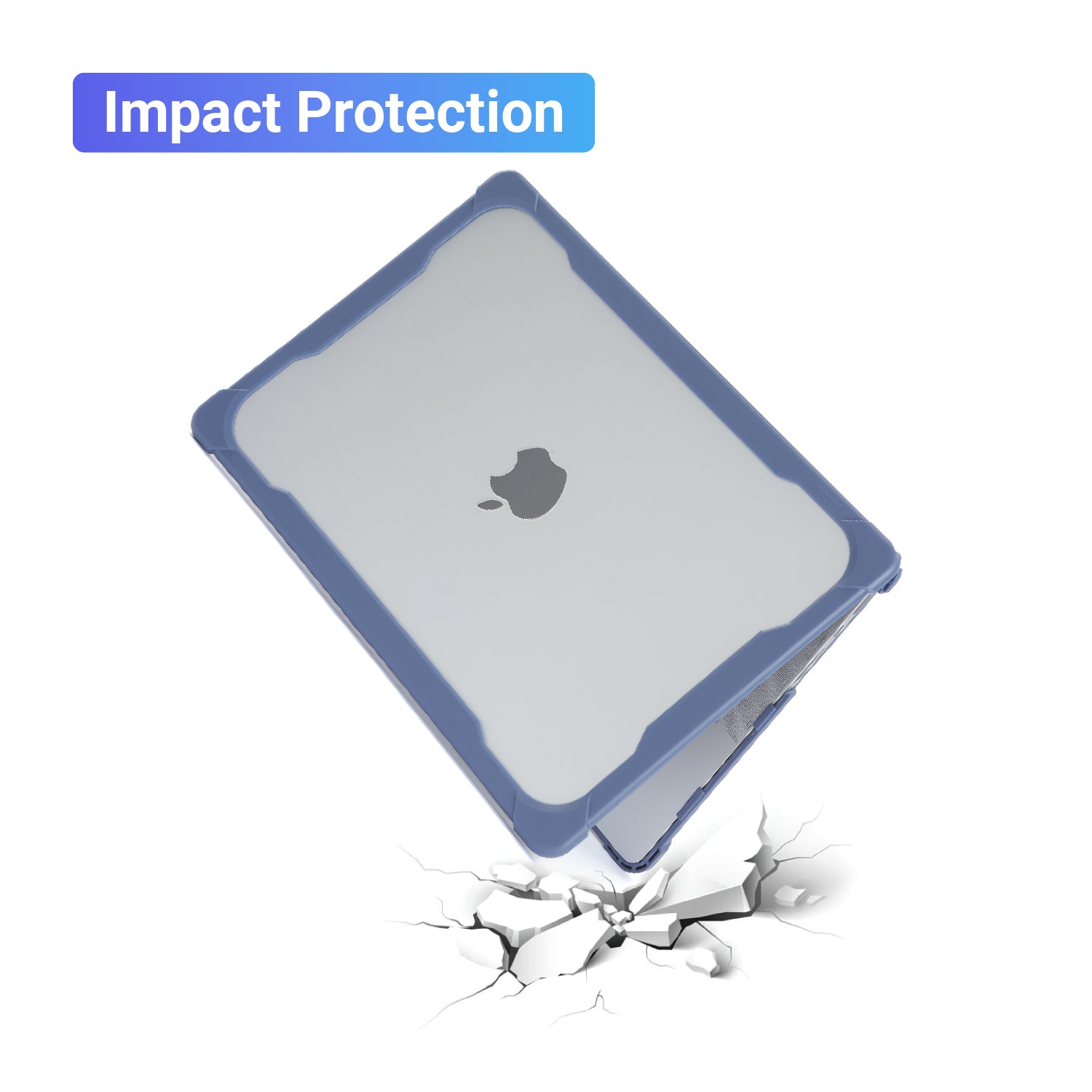 mCover ExP(TM) Hybrid Case Compatible ONLY for 2021~2026 14.2” MacBook Pro A2442 Laptop Computer (with M1 | M2 Pro/Max Chip, Liquid Retina XDR Display, MagSafe3 + HDMI connectors)
