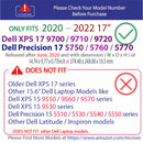 mCover Case Compatible for 2020-2022 17" Dell XPS 17 9700 9710 9720 / Precision 5750 5760 5770 Series Laptop Computer ONLY (NOT Fitting Other Dell Models)