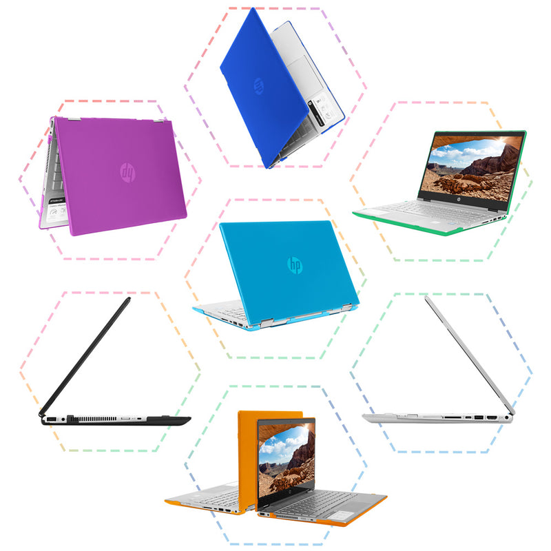 mCover Hard Shell Case Only for 14" HP Pavilion X360 14-CDxxxx / 14-DDxxxx Series Convertible 2-in-1 laptops – HP-PX360-14CD
