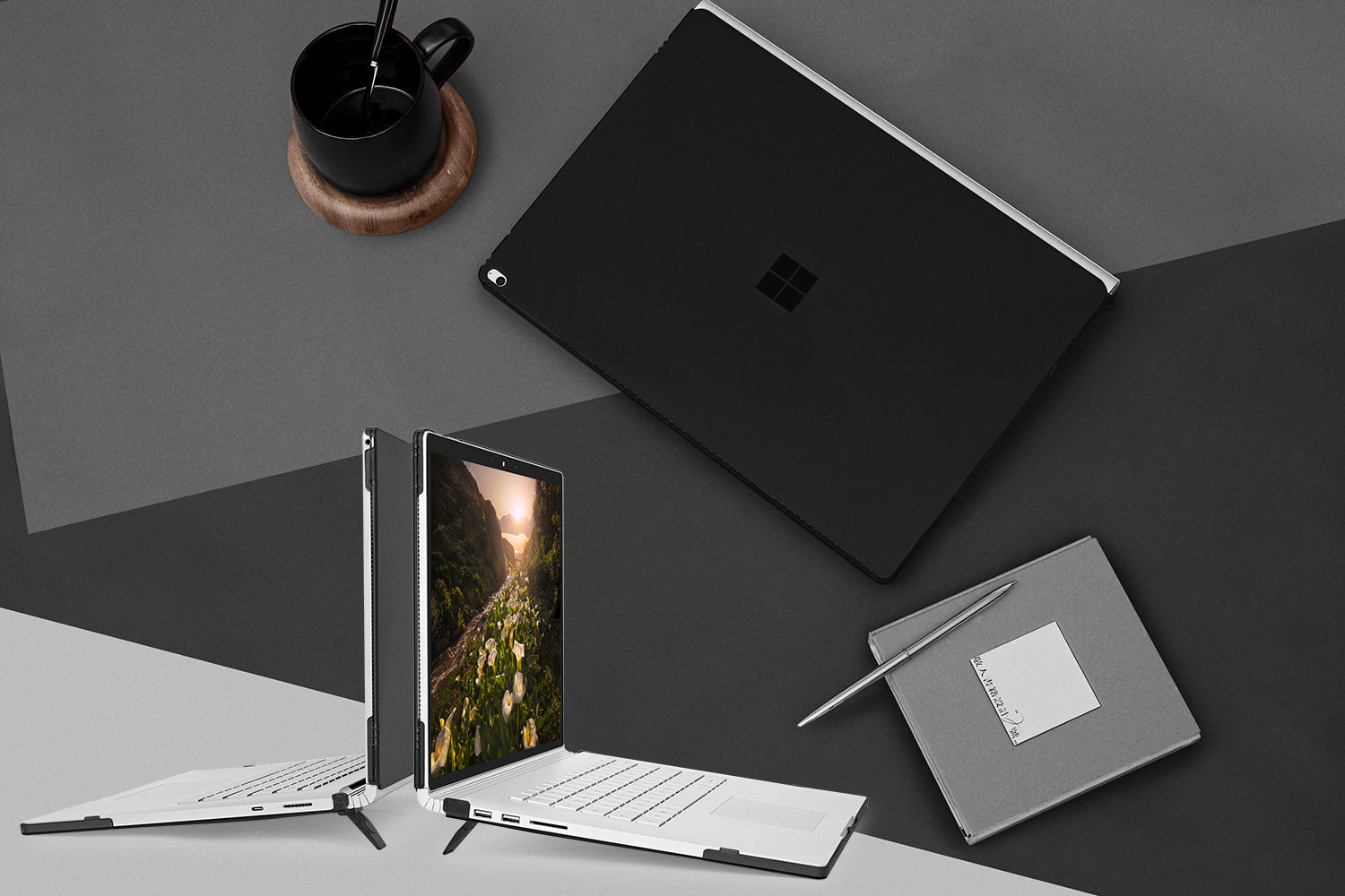 mCover Case Compatible for 2017~2022 15" Microsoft Surface Book 2/3 with Detachable Tablet Display ONLY (NOT Fitting Cheaper Surface Laptop Models)
