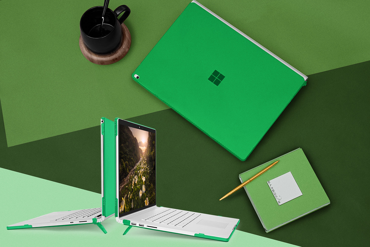 mCover Case Compatible for 2017~2022 15" Microsoft Surface Book 2/3 with Detachable Tablet Display ONLY (NOT Fitting Cheaper Surface Laptop Models)