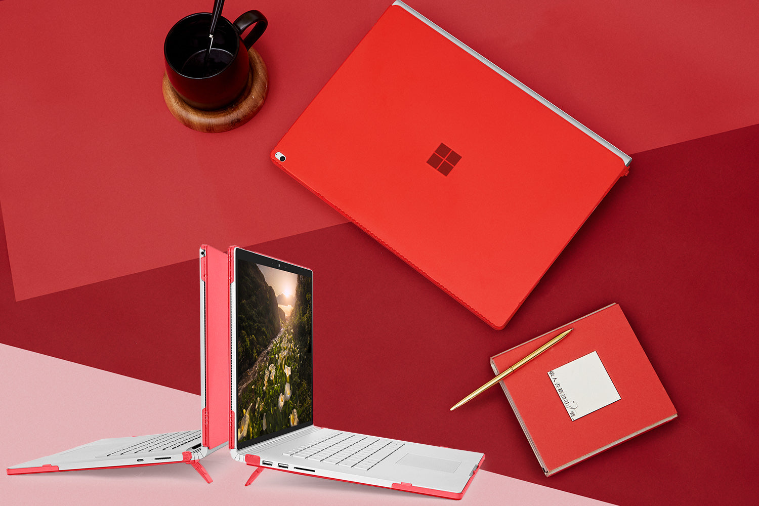 mCover Case Compatible for 2017~2022 15" Microsoft Surface Book 2/3 with Detachable Tablet Display ONLY (NOT Fitting Cheaper Surface Laptop Models)