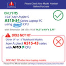 mCover Hard Shell Case for 15.6" Acer Aspire 5 A515-54 Series (with Intel CPU) Windows Laptop – A515-Intel