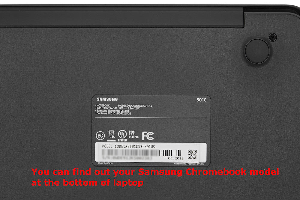 mCover Hard Shell Case for 2020~2022 11.6" Samsung Chromebook 4 XE310XBA Series